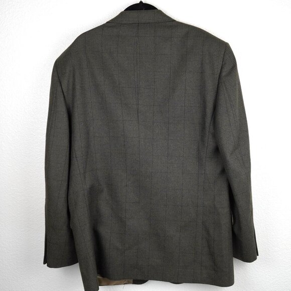 Oscar de la Renta Men’s Tailored‎ Blazer Classic Houndstooth Pattern L - Picture 7 of 14